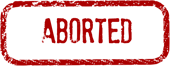 aborted / interrupted